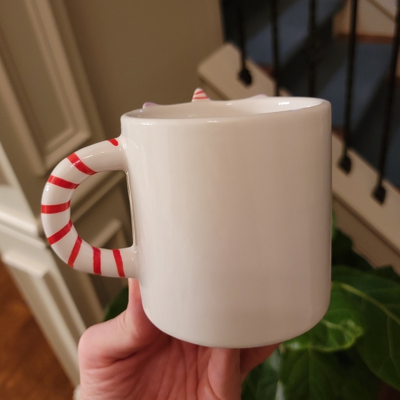 Target Dollarspot Unicorn Candy Cane Christmas Mug Ceramic 2023 Bullseye… - Picture 2 of 4